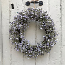 Load image into Gallery viewer, Lilac Gypsophila Wreath - Field &amp; Rose
