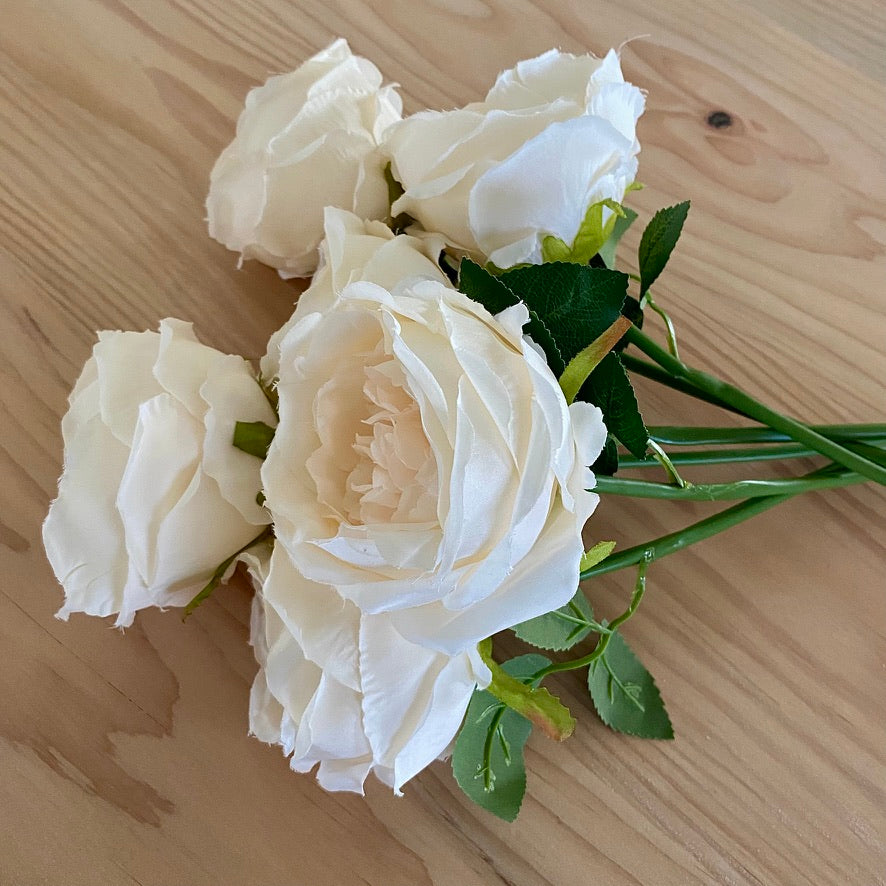 Cabbage Rose Bunch