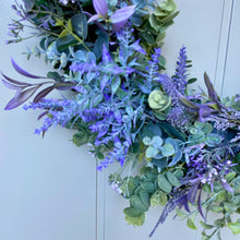 Load image into Gallery viewer, Greenery &amp; Lavender Wreath - Large
