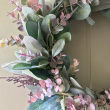 Load image into Gallery viewer, Lambs Ear &amp; Eucalyptus Wreath - Field &amp; Rose
