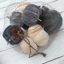 Load image into Gallery viewer, Bag of Velvet Pumpkins - Field &amp; Rose
