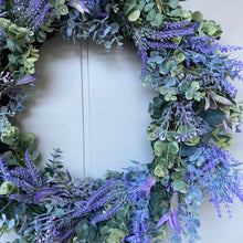 Load image into Gallery viewer, Greenery &amp; Lavender Wreath - Large
