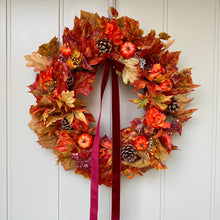 Load image into Gallery viewer, Autumn Pumpkin Patch Wreath - Medium
