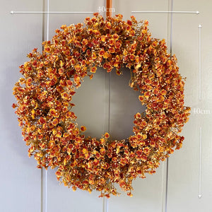 Autumn Gypsophila Wreath