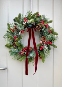 Very Berry Wreath - Medium