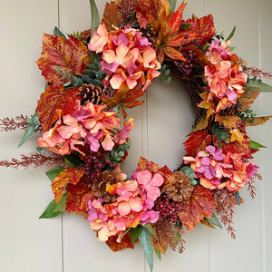 Autumn Glow Wreath - Medium