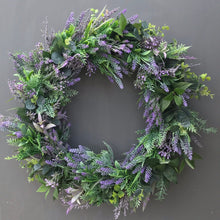 Load image into Gallery viewer, Lavender Wreath - Large - Field &amp; Rose
