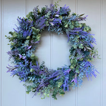 Load image into Gallery viewer, Greenery &amp; Lavender Wreath - Large
