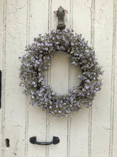 Load image into Gallery viewer, Lilac Gypsophila Wreath - Field &amp; Rose
