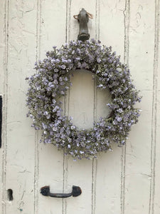 Lilac Gypsophila Wreath - Field & Rose