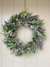 Load image into Gallery viewer, Greenery &amp; Lavender Wreath - Large
