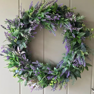 Lavender Wreath - Large - Field & Rose