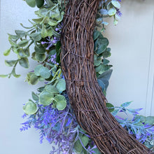 Load image into Gallery viewer, Greenery &amp; Lavender Wreath - Large
