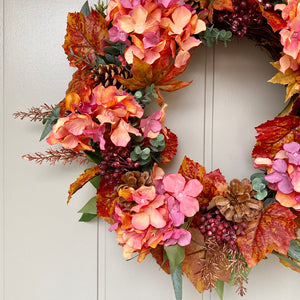 Autumn Glow Wreath - Medium