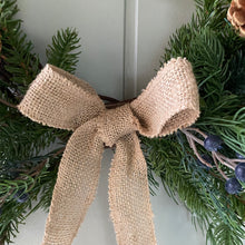 Load image into Gallery viewer, Rustic Christmas Bell Wreath
