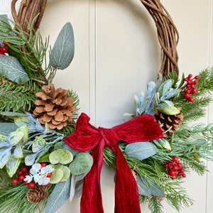 Christmas Forager Wreath