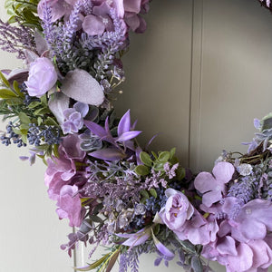 Secret Garden Wreath - Purple