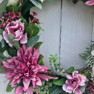 Flower Bomb Wreath - Field & Rose