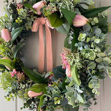 Load image into Gallery viewer, Blush Tulip Wreath - Field &amp; Rose
