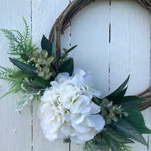 Load image into Gallery viewer, Autumn Hydrangea Wreath - Medium - Field &amp; Rose
