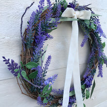 Load image into Gallery viewer, Lavender Wreath - Field &amp; Rose
