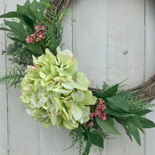 Load image into Gallery viewer, Hydrangea Wreath - Field &amp; Rose
