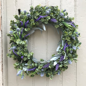 Eucalyptus & Lavender Wreath - Field & Rose