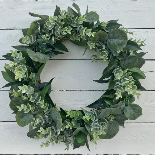 Eucalyptus Wreath . Door wreath. Made in Ireland. Field and Rose