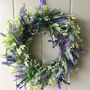 Rustic Lavender Wreath - Medium - Field & Rose