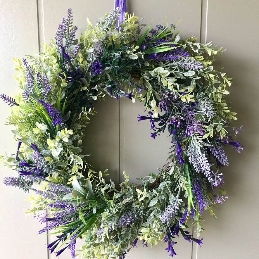 Rustic Lavender Wreath - Medium - Field & Rose