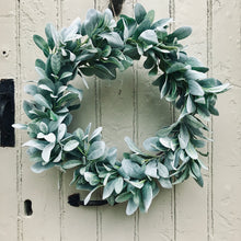 Load image into Gallery viewer, Lambs Ear Wreath - Large - Field &amp; Rose
