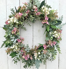 Load image into Gallery viewer, Antique Wildflower Wreath - Medium - Field &amp; Rose
