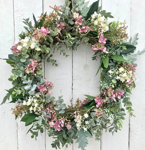 Antique Wildflower Wreath - Medium - Field & Rose