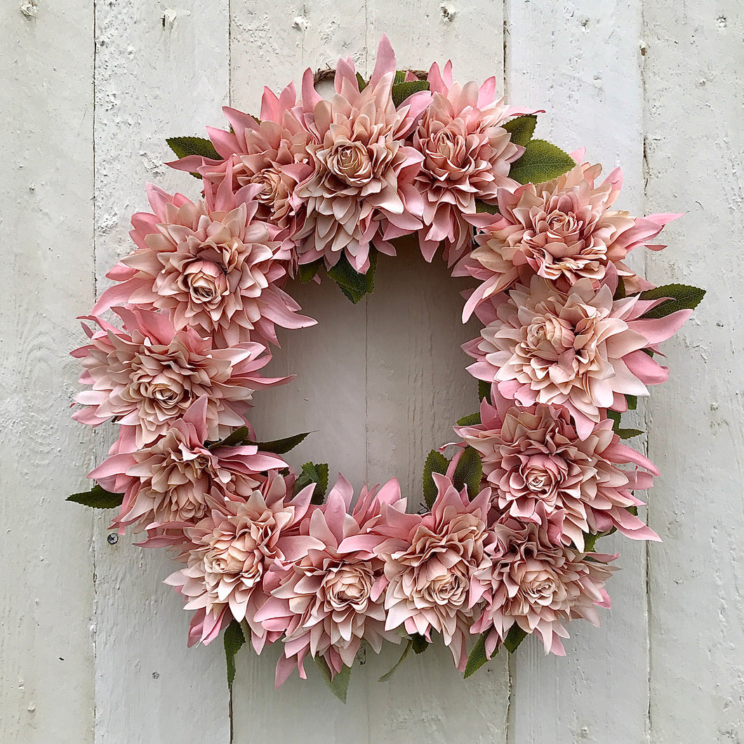 Dahlia Wreath -Medium - Field & Rose