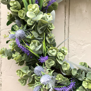 Eucalyptus & Lavender Wreath - Field & Rose