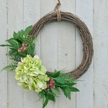 Load image into Gallery viewer, Hydrangea Wreath - Field &amp; Rose
