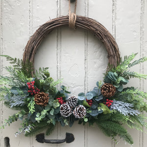 Winter Glory Wreath - Large - Field & Rose