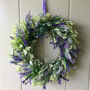 Rustic Lavender Wreath - Medium - Field & Rose