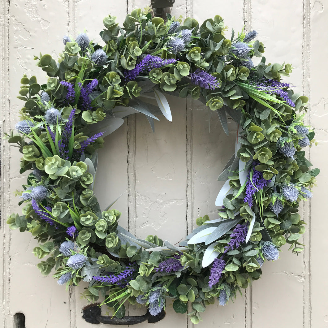 Eucalyptus & Lavender Wreath - Field & Rose