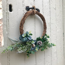 Load image into Gallery viewer, Eucalyptus &amp; Pine Wreath.
