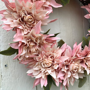 Dahlia Wreath -Medium - Field & Rose