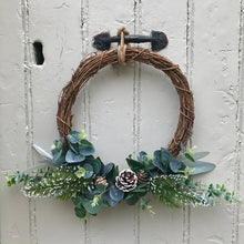 Load image into Gallery viewer, Eucalyptus &amp; Pine Wreath.
