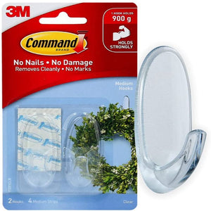 Best command hook for wreath sale