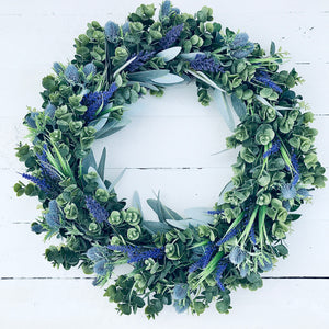 Eucalyptus & Lavender Wreath - Field & Rose