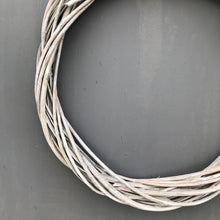 Load image into Gallery viewer, Grey Willow Wreath Base 40cm - Field &amp; Rose
